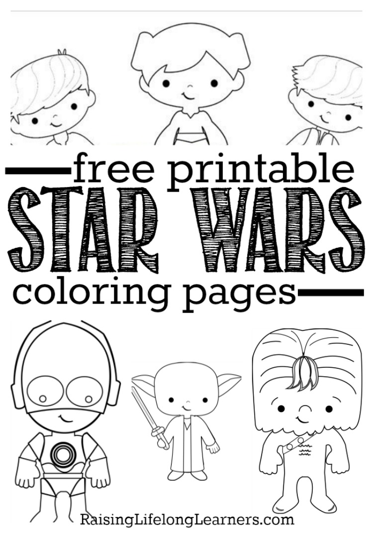 Free Printable Star Wars Coloring Pages for Star Wars Fans ...